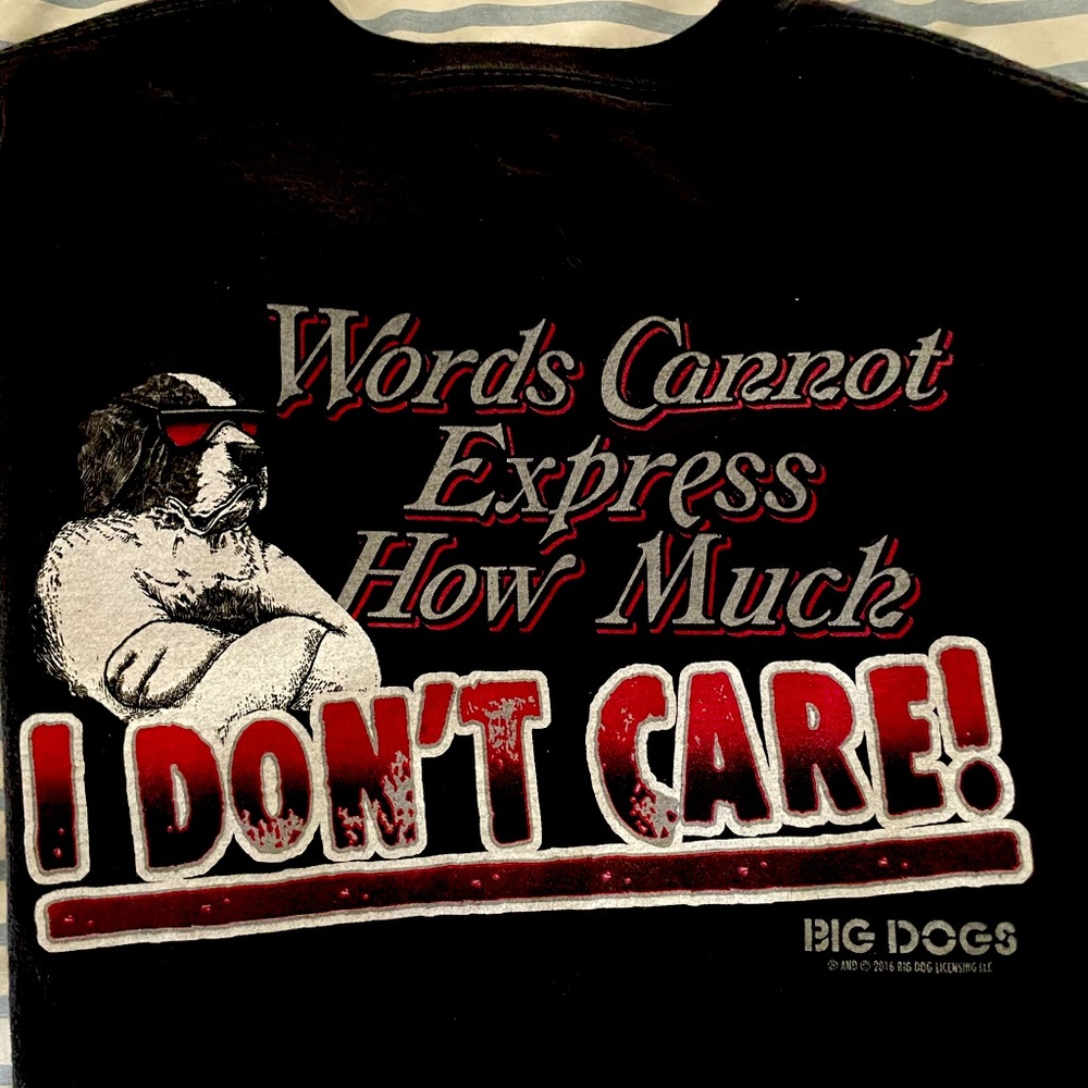 Size 4x Big Dogs shirt.